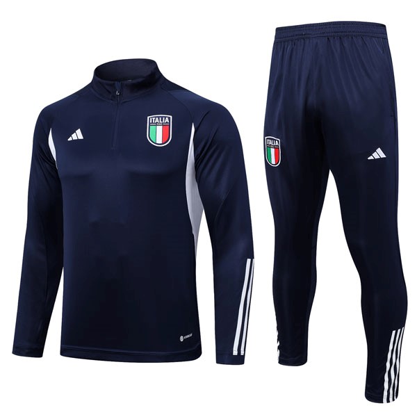 Felpa Allenamento Italia 23/24 Blu